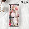 Чехол Genshin Impact Raiden Shogun Baal Glass для Samsung Galaxy S22 S20 FE S21 Plus, чехол для телефона S10 5G S9 Note 20 Ultra 10 Shell