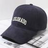 Colorado Letter Embroidery Baseball Cap Outdoor Sun Protection Hat Breathable