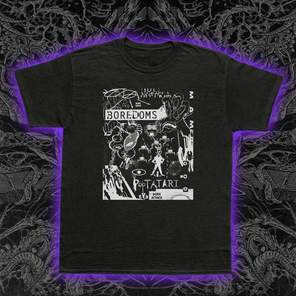 Boredoms Pop Tatari Футболка Noise Rock Психоделический Панк Японская Музыка Футболка S-5XL