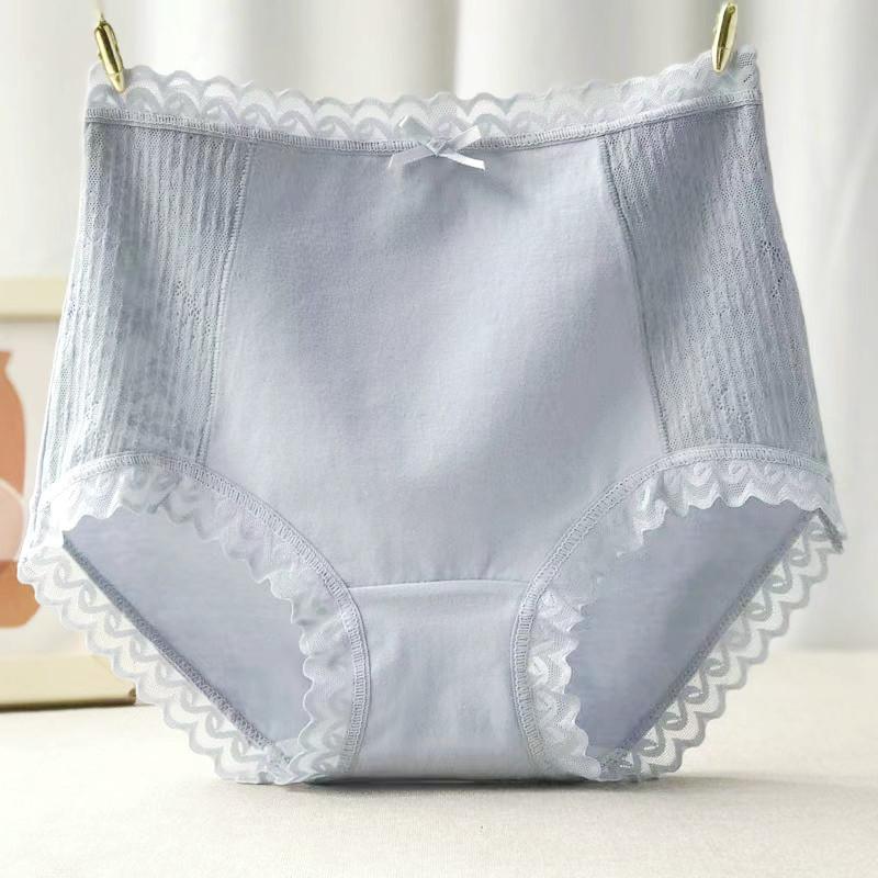 5 шт./лот, женские бесшовные трусики с высокой талией, эластичное сексуальное кружевное женское нижнее белье, Корректирующее белье для живота, бедер, тонкое нижнее белье, мягкие трусы
