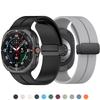 Магнитный Силиконовый Для Samsung Galaxy watch ultra Ремешок 47мм Аксессуары Без зазоров Браслет correa galaxy watch 7 ultra band 47 мм