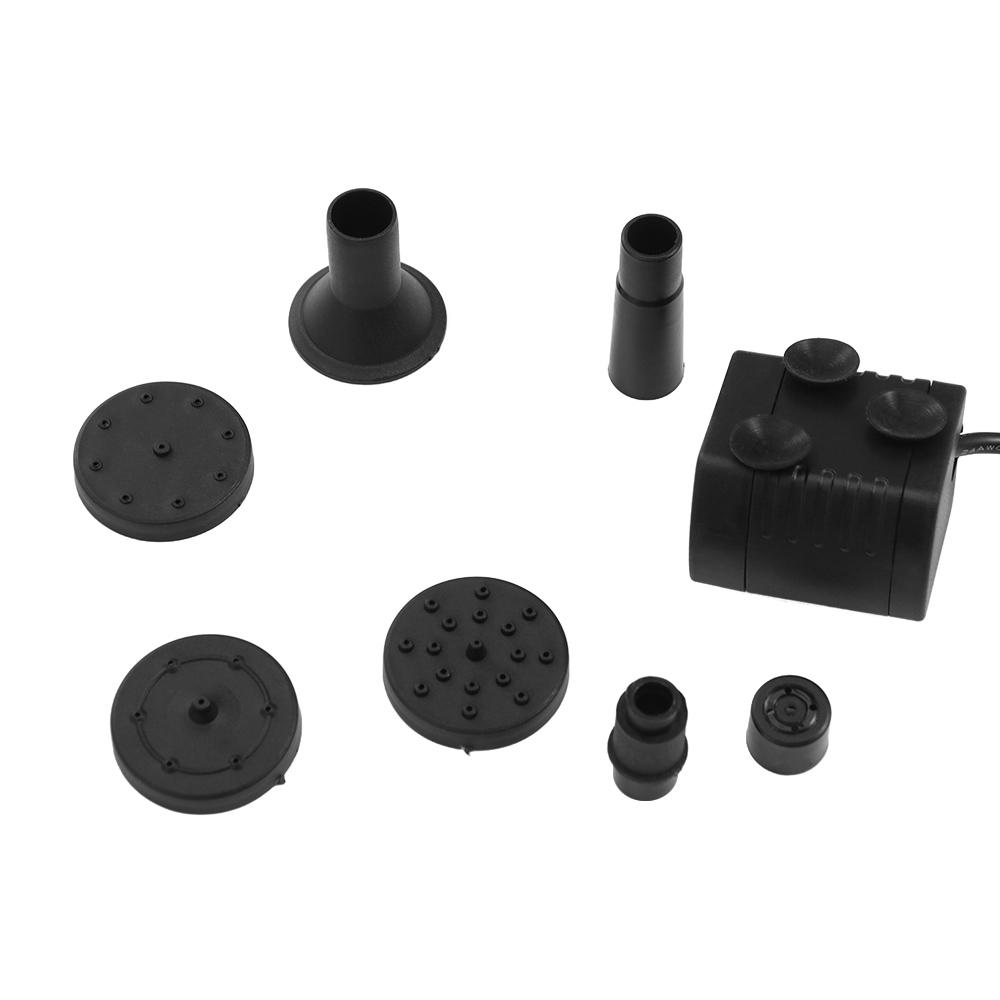 Mini Solar Fountain Pump DC Brushless Solar Water Fountain Solar Panel Water Pump Indoor