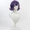 LAOBAO Nanase Suzuna Cosplay Purple Curly Bob Perfect for and Events Wig, Hair, Heat-Resistant, Parties, Costumes, Festivals, (Nanase Suzuna)