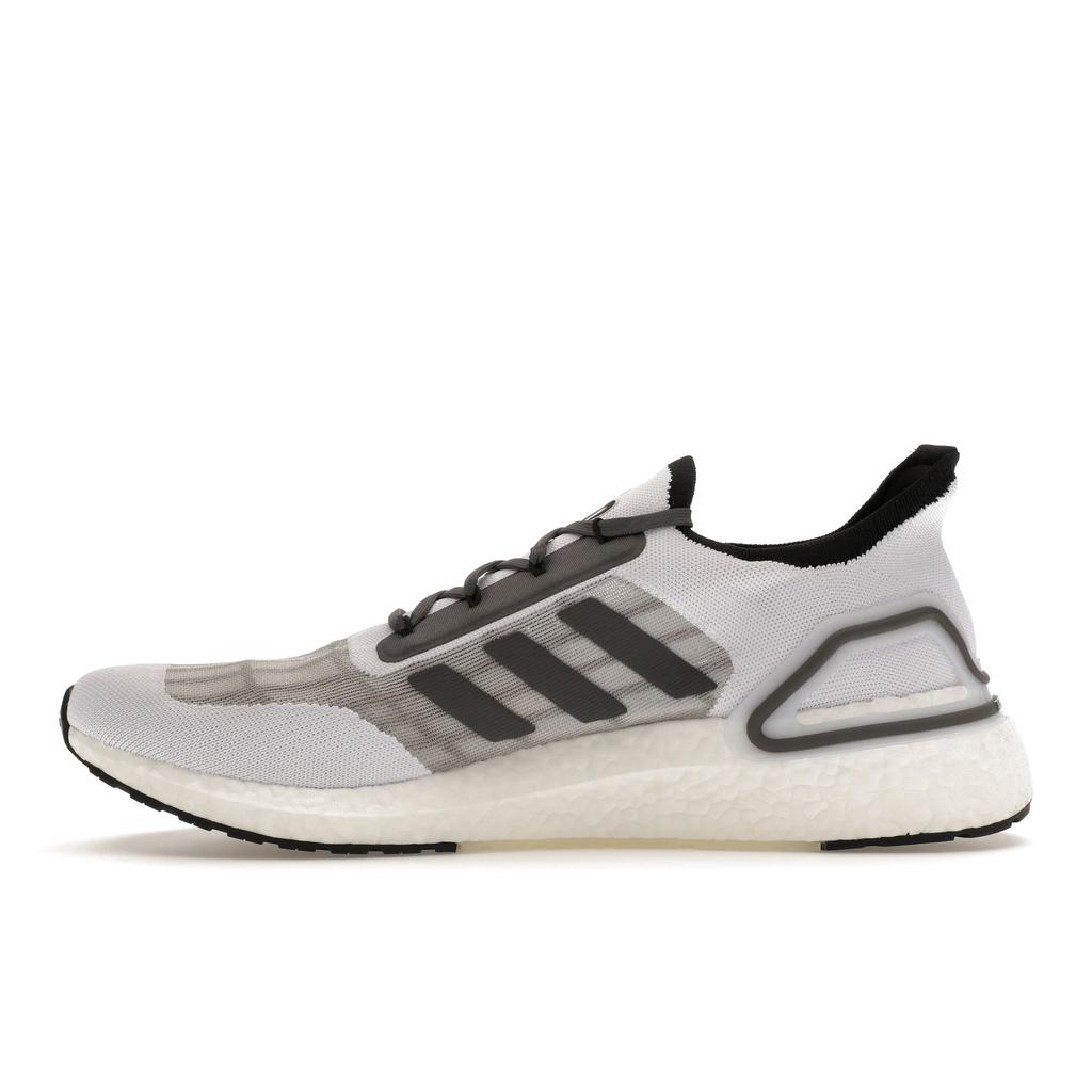 Джеймс Бонд 007 x adidas UltraBoost Summer.RDY No Time to Die - Бело-серые кроссовки унисекс Облачно-белый Серый-пять Основной черный FY0650