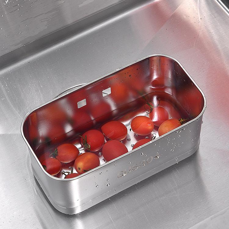 Фильтр для раковины из нержавеющей стали, корзина для раковины, фильтр для слива фруктов и овощей, фильтр для остатков супа, ящик для мусора, кухонный инструмент