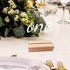 Dww-Round Acrylic Table Plaque with Base - Large, Wedding Table Number Plaque, Table Plaque, DIY Banquet, Seat Plaque