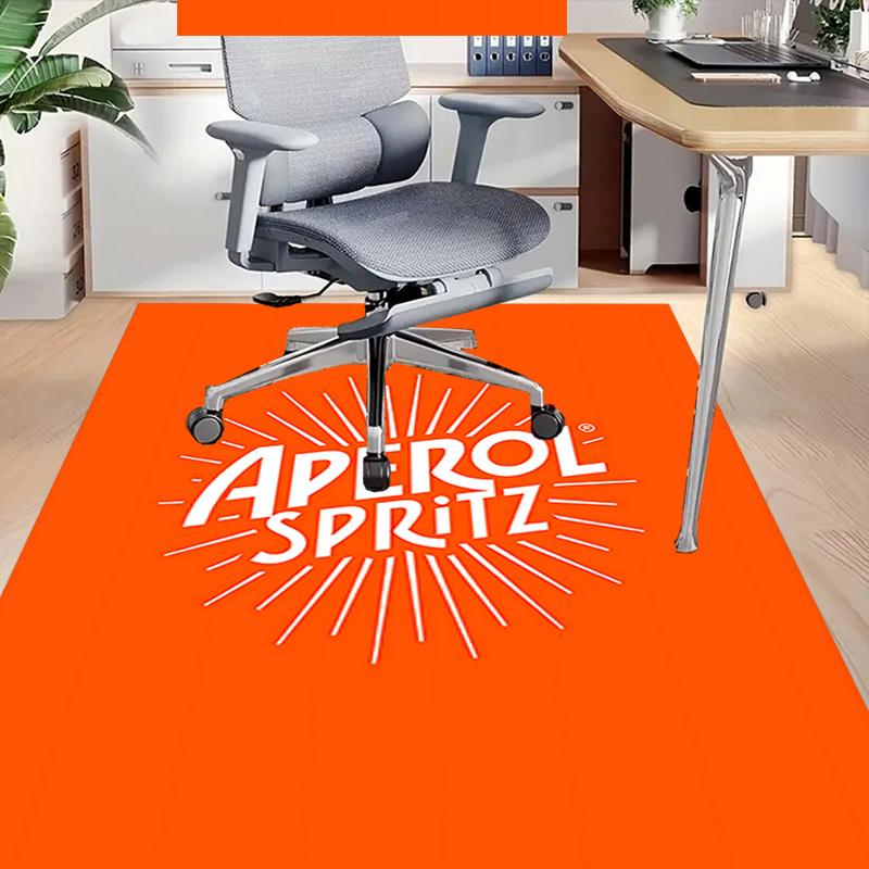 Aperol Spritz Cocktail Carpet For Playroom Bedroom Living Room Sofa Home Decorkids Game Area Rug Nonslip Floor Mat