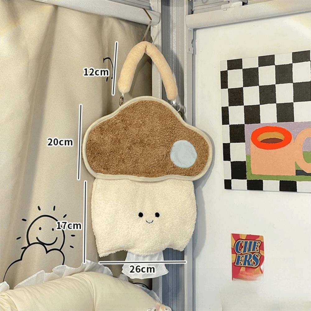 Cloud-shaped Portable Tissue Cover Detachable Wall Hanging Napkin Dispenser Travel