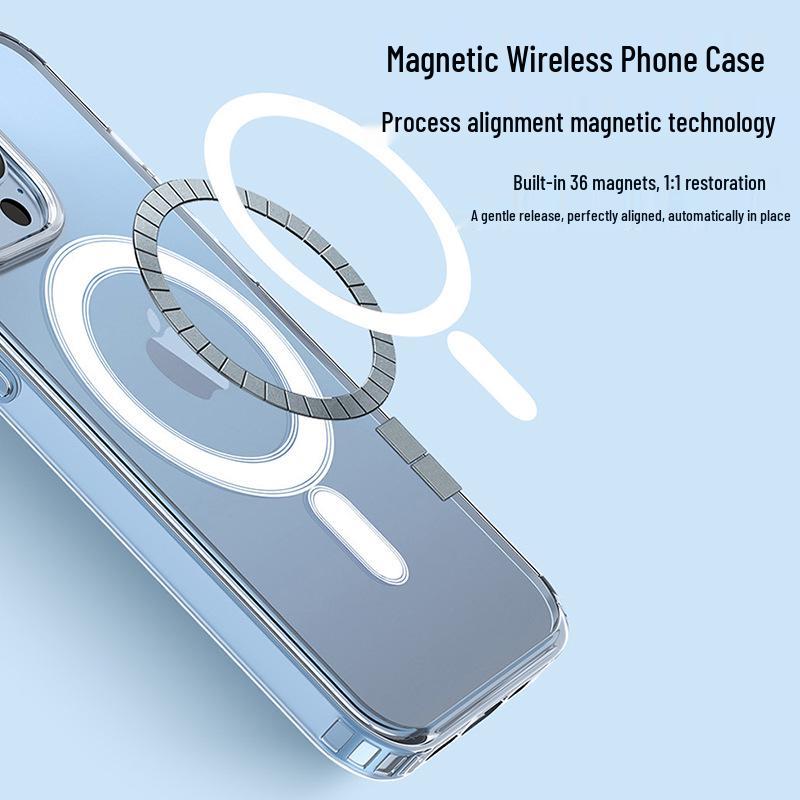 Магнитный прозрачный защитный чехол для iPhone 11 XR и Apple 12 Pro Max