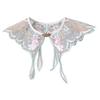 False Shawl Versatile Shawl Wrap Yunjian Collar Detachable Embroidery Hanfu Floral Decorative Chinese Yunjian Collar