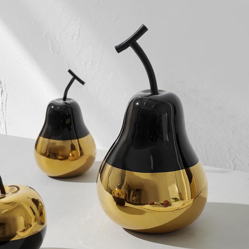 Nordic Fruit Ceramic Decoration Modern Simple Office Home Soft Decoration Model Room Bedroom Creative