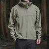 Большая мужская куртка Soft Shell Windproof Outdoor со съемной подкладкой