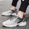Спортивные кроссовки для бега для мужчин, модные кроссовки для ходьбы, легкие, дышащие, сетчатые, спортивная обувь на шнуровке