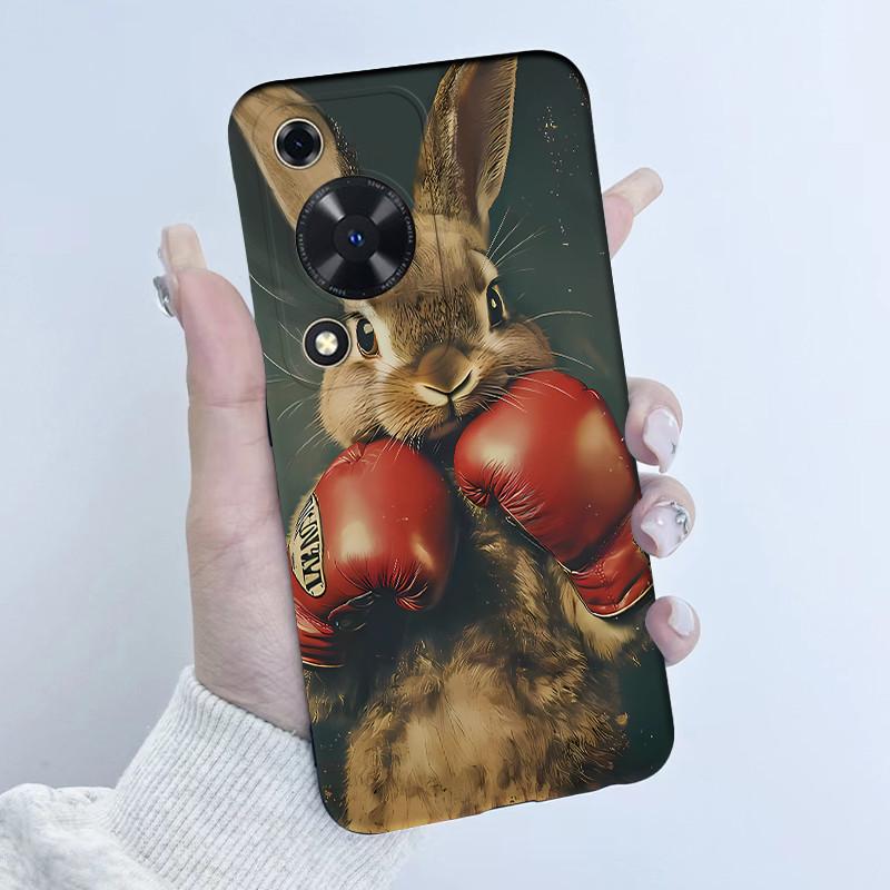 Чехол для телефона Huawei Nova Y72 Чехлы 6,75" Милый Чехол-Панда Астронавт Для Huawei Enjoy 70 NovaY72 MGA-LX3 Мягкий Силиконовый Корпус