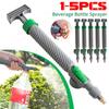 5-1PCS Manual Pressure Sprayer Sprinkler Nozzle Adjustable Drink Bottle Spray Nozzle High Pressure Automatic Air Pump Sprayer