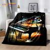 3D Dream Piano Key Music Instrument Cartoon Blanket,Soft Throw Blanket for Home Bedroom Bed Sofa Picnic Office Travel Cover Kids
