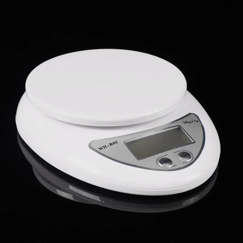 Бытовая кухонная утварь Новые 5 кг 5000 г / 1 г Диетические пищевые бытовые весы Кухонные принадлежности Принадлежности Инструменты