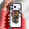 Rapper 2pac Singer Tupac Phone Case for iPhone 17 Air 16e 15 14 13 Pro Max Back Cover for 12 11 Pro Coque