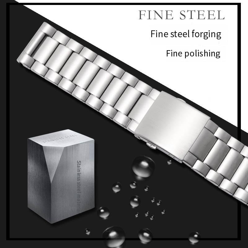 Классический ремешок для часов из нержавеющей стали для дизельных часов DZ4316/7395/7305/7401, металлический сплошной ремешок для наручных часов, мужской браслет 24 мм 26 мм 28 мм 30 мм
