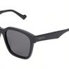 Gucci Мужские солнцезащитные очки GG0965SA-001 Квадратная черная оправа Серая линза