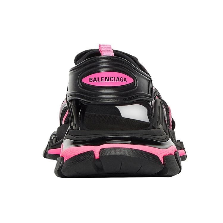 (WMNS) Balenciaga Track Sandal 'Black Pink' Women's 617543W3AJ11050