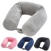 Подушка для шеи для путешествий, удобная, снимающая стресс, съемная, практичная, портативная, U-образная, с эффектом памяти, для ежедневного использования