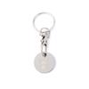 Shopping Trolley Remover Keyring Metal Portable Keychain Cart Token Keyring Universal Supermarket Shopping Trolley Coin Keychain