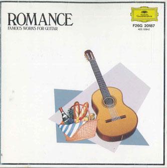 CD РАЗНЫЕ - Романс Известные произведения для гитары F26G20187 POLYDOR Япония Классика Б/У