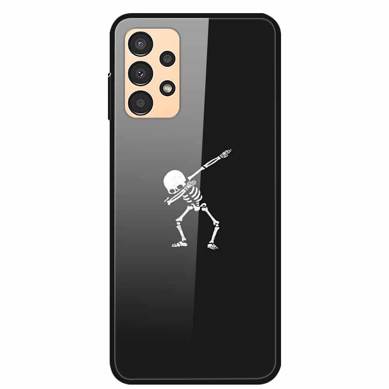 Чехол для Samsung A53 5G 2022 Мраморное Закаленное Стекло Жесткая Задняя Крышка для Samsung Galaxy A33 A73 5G Чехлы для Телефона Защитные Fundas