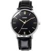 [Casio] CASIO Quartz Men's Watch MTP-VT01L-1B Black x Black Leather Band Overseas Model [Parallel...