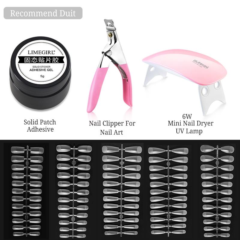 5 г твердый гель для кончиков ногтей, прозрачный замачиваемый УФ-светодиодный гель-лак для дизайна ногтей, функциональный гель, УФ-лампа, наборы для наращивания ногтей, твердый золотой корм для собак