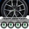 WUM1 56mm Car Styling Wheel Center Sticker Hub Cap Decal For Skoda octavia 2 a7 a5 rapid fabia yeti superb SCALA citigo Accessories