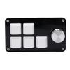 Programmable Macro Keyboard 5 Keys 1 Knob Wired Connection Hot Swappable Custom Macro Keypad for