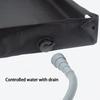 Outdoor Camping Shower Tray PVC Foldable Base With Drain For Shower Tent Portable Shower Camping