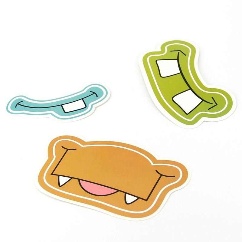 6 шт./набор Реквизит для фотобудки Маска Маленькие Монстры Бумажная карточка для Детской Вечеринки по случаю Дня рождения Украшение для мероприятия