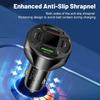3.0 Быстрая зарядка Адаптер для мобильного телефона 66 Вт USB PD Автомобильное зарядное устройство 2 USB-порта + 2 PD Зарядное устройство Быстрая зарядка