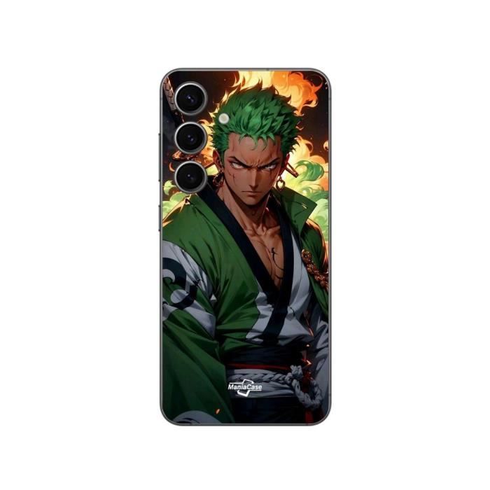 Чехол для Samsung Galaxy S24 One Piece Зоро манга аниме 3D арт Maniacase