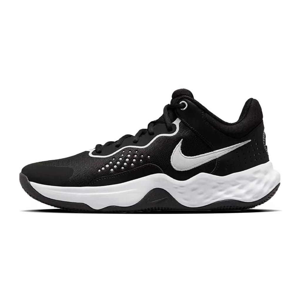 Nike Fly By Mid 3 Slip Resistant Abrasion Resistant Mid top Basketball Shoes Men's Black DD9311-003(team741-)