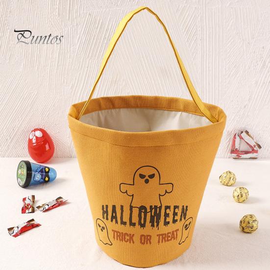 Сумка для конфет на Хэллоуин, форма летучей мыши, жуткий принт, большая емкость, контрастный цвет, праздничный 3D визуальный эффект, корзина для конфет на Хэллоуин