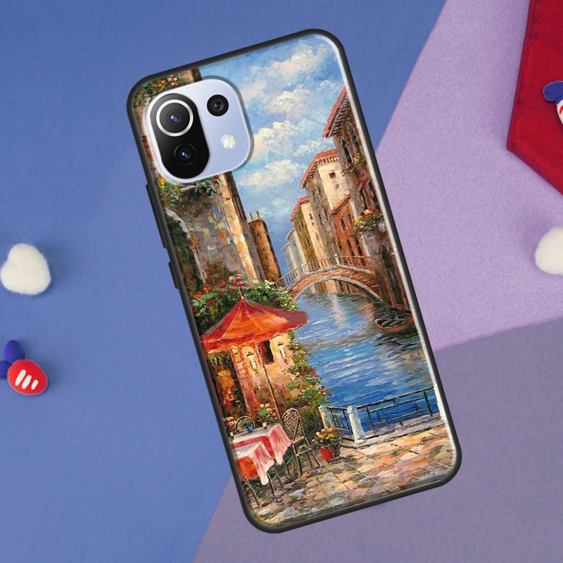 Чехол для Xiaomi 14 Ultra 13 11T 12T 13T 14T Pro POCO X7 X6 Pro X3 X5 F3 F5 M6 F6 Pro, Улица Венеции, Путешествие Италия