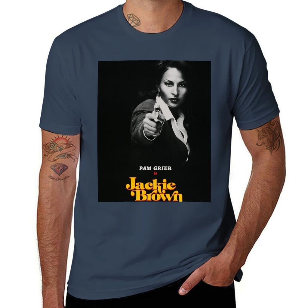 Bridget Fonda Jackie Brown T-Shirt t shirts for man pack white graphic t shirts for man t shirts cotton 100% T-Shirt