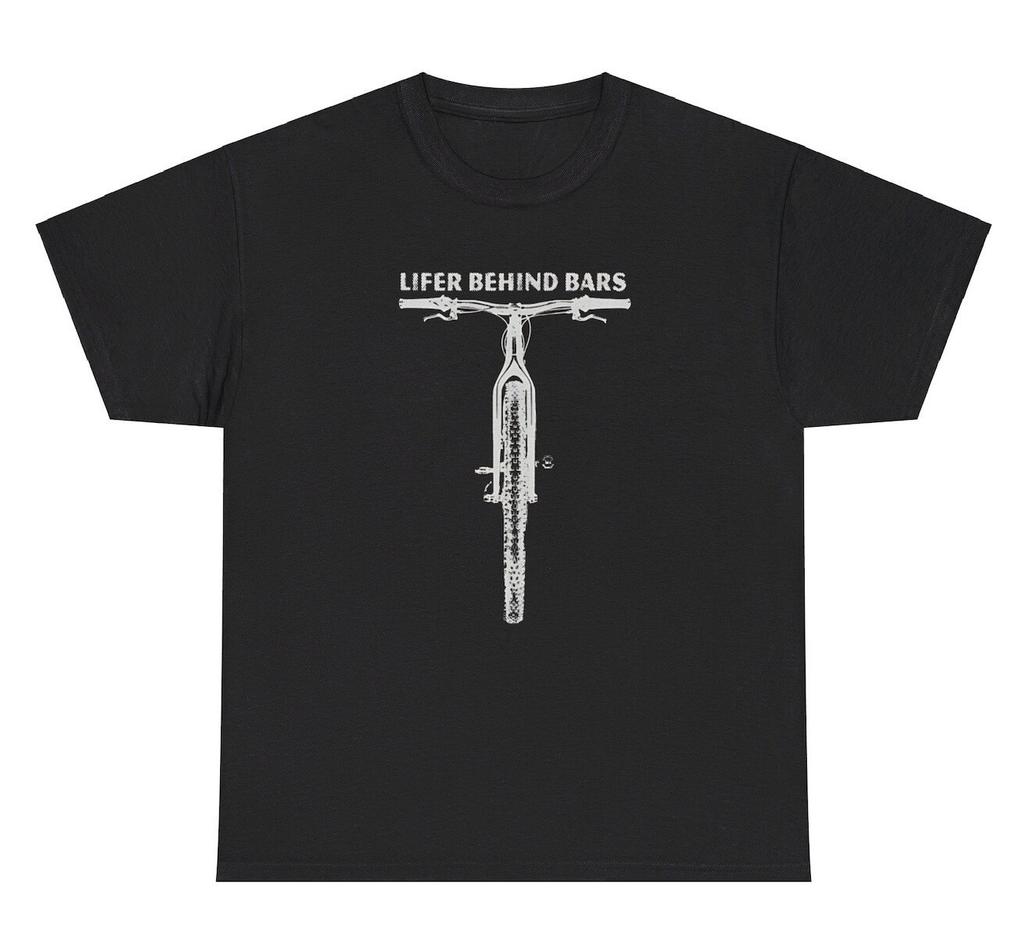 Life Behind Bars T Shirt Funny Sarcastic Sayings Motorcycle Biker Joke Humor Tee