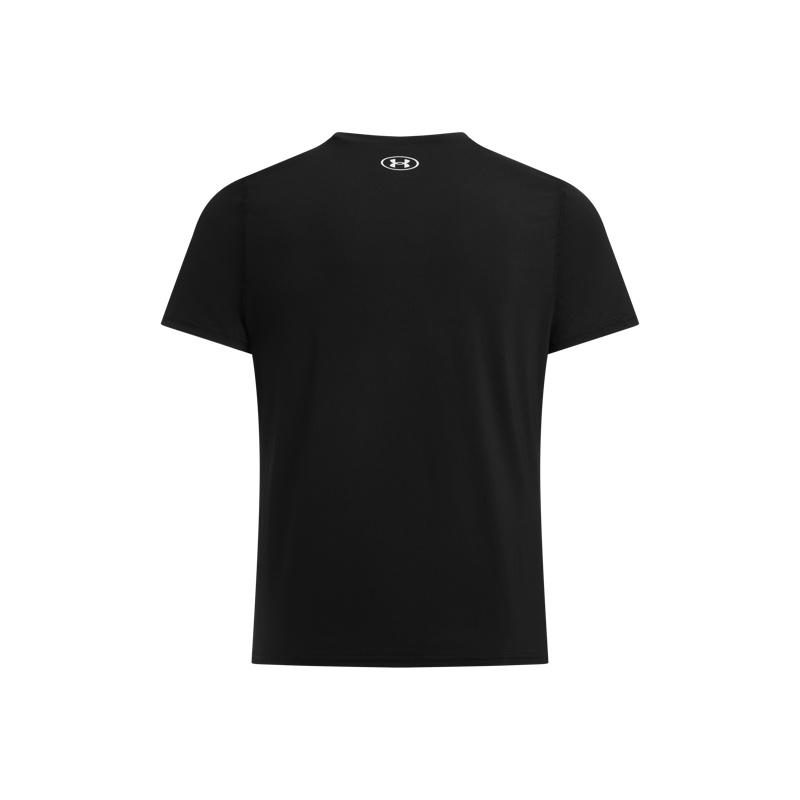 Under Armour HeatGear Облегающая Удобная Стильная Универсальная Футболка с Коротким Рукавом Мужские Топы Черный 6000939-001