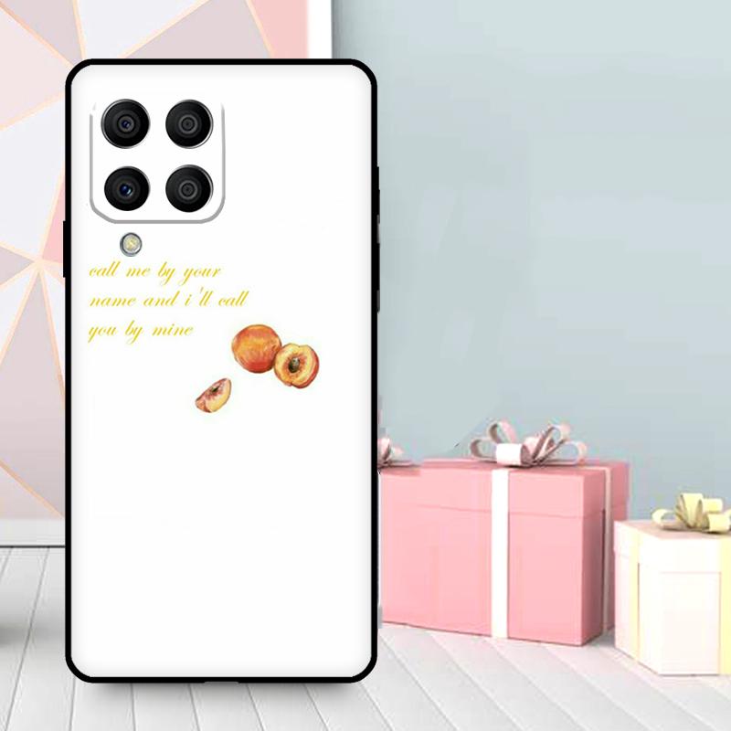 Чехол с эстетикой «Назови меня своим именем» для Samsung Galaxy M06 M11 M31 M14 M34 M54 M12 M32 M52 M15 M13 M16 M36 M56 M53 M35 M55