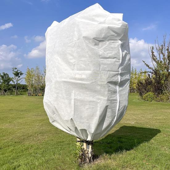 Plant Covers Freeze Protection with Zipper Drawstring Easy Install Remove Protects Trees Plant Frost Cover