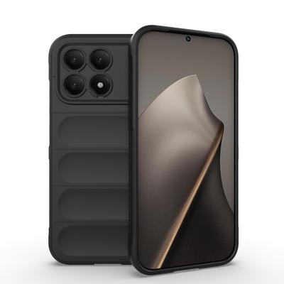 Мягкий черный резиновый чехол Funda для Xiaomi POCO F8 Ultra 5G F8 Pro Pocof8 Poko Ударопрочные аксессуары для телефона