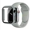 Стекло+корпус+ремешок для Apple Watch Band 42 мм 44 мм 41 мм 40 мм 38 мм 45 мм 49 мм Защитные пленки для Apple IWatch Series 8 7 6 SE 5 4