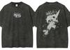 2026 summer Vinland Saga Anime Washed T-shirt Unisex Casual Oversized Short Sleeve Tee With Thorfinn Print For Fans