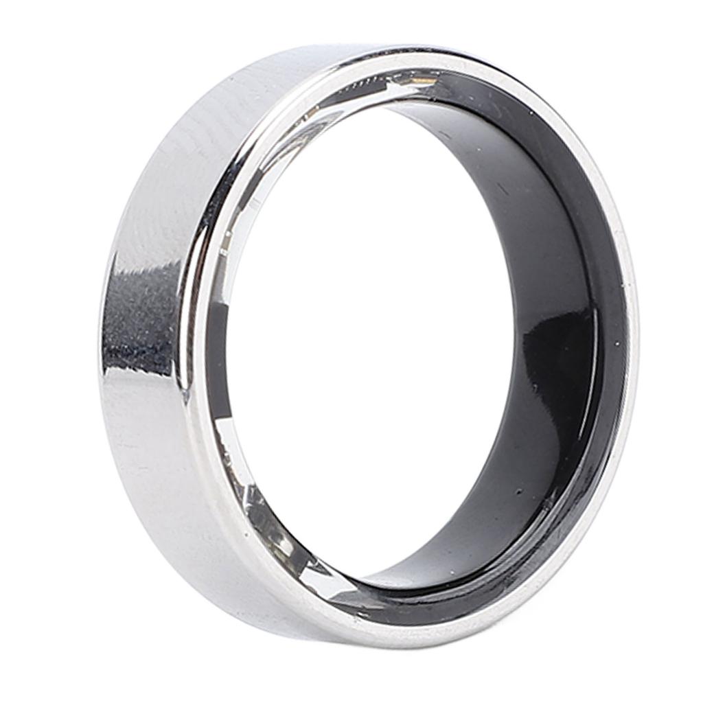 Fitness Sleep Health Tracker Ring Lightweight Aluminium Alloy Step Counter Smart Ring with Charging