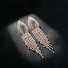 European And American Nightclub Bar Exaggerated Temperament Long Earrings Fashion Tassels Earrings Female Earrings